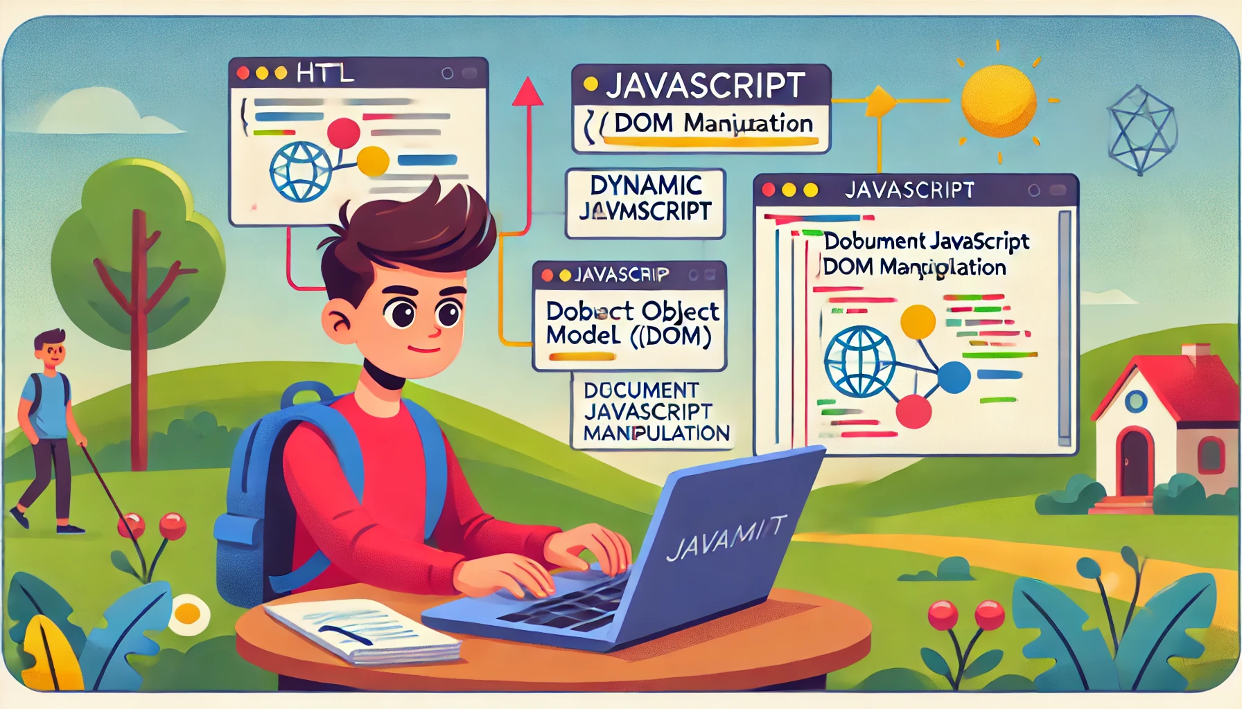 HTML-SKOLA Lektion 10: JavaScript och DOM-manipulation – Skapa dynamiskt innehåll